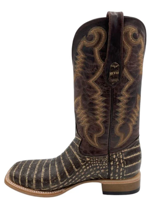 COWTOWN CAIMAN PRINT WESTERN BOOTS - Q6150
