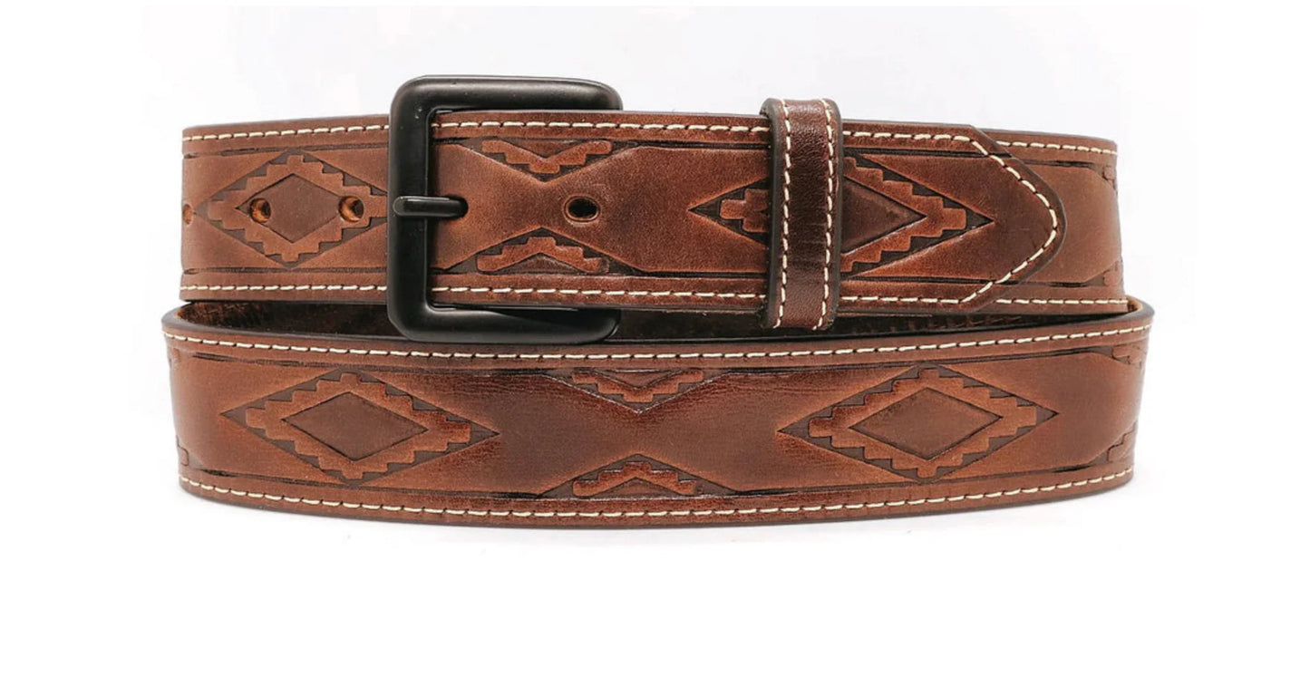 southwest design brown belt
