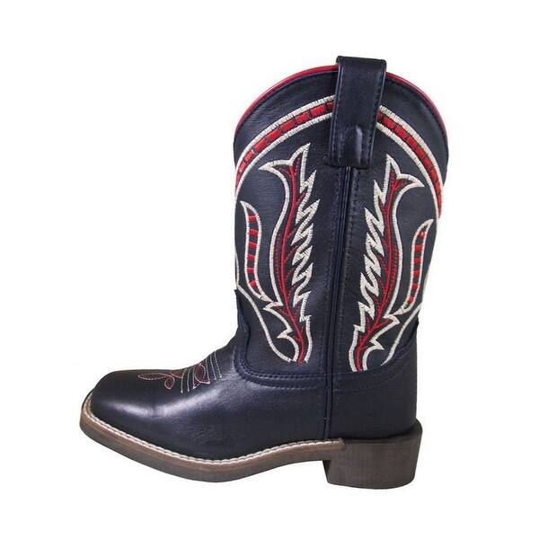 Smoky Mountain Kid's Dallas Navy Leather Western Boot - 3248C