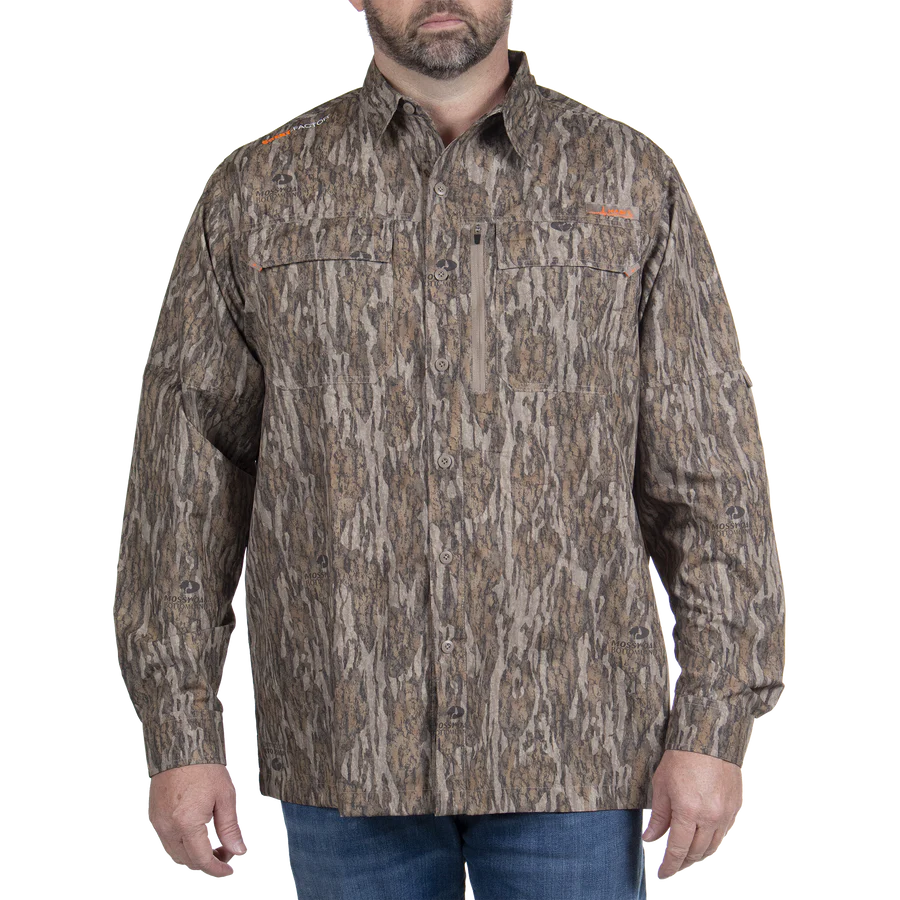 Men's Hatcher Pass Long Sleeve Camo Guide Shirt