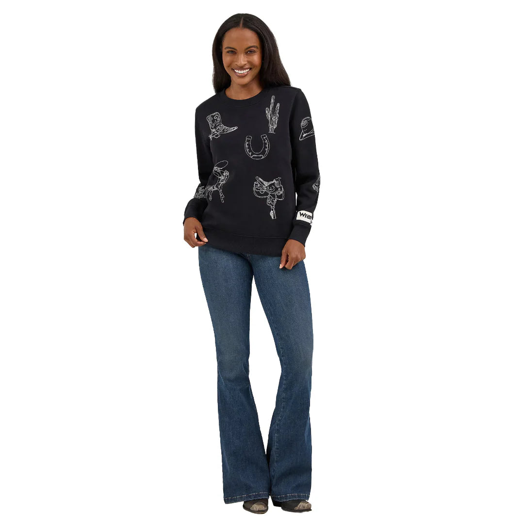 Women's Wrangler Icons Pullover Sweatshirt