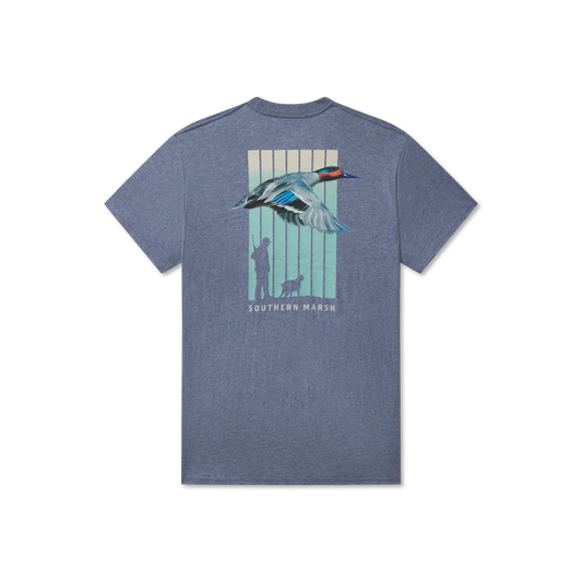 Southern Marsh Youth Teal Takeoff Tee