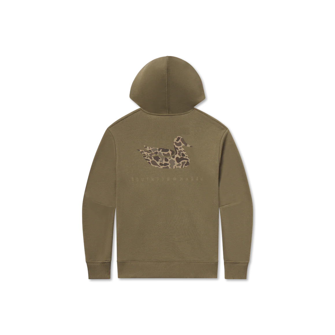 Southern Marsh - Youth Surfside Hoodie - Duck Originals - Moss Green