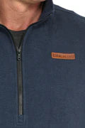 Cinch Mens Navy Half Zip Pullover