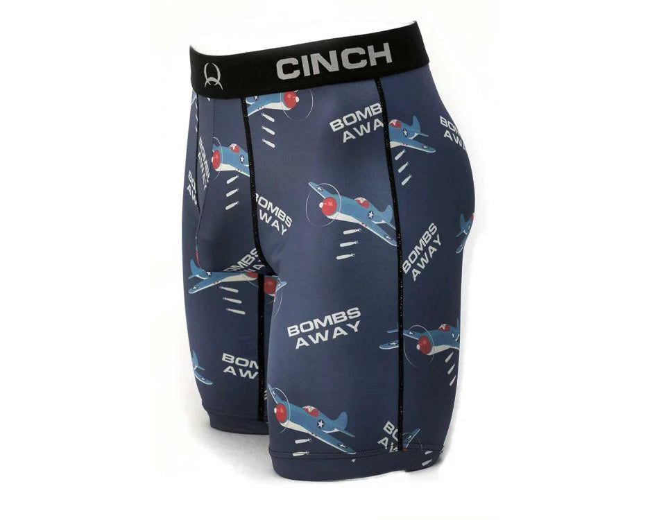 CINCH 9" BOMBER BLUE BRIEFS