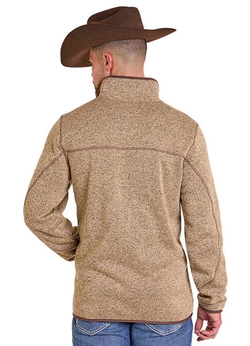 Henley Pullover Tan