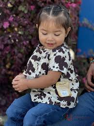 112344405 WRANGLER COW PRINT SHIRT