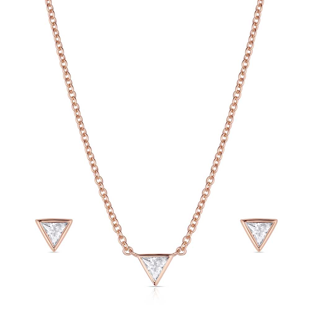 Rose of the Rockies Jewelry Set