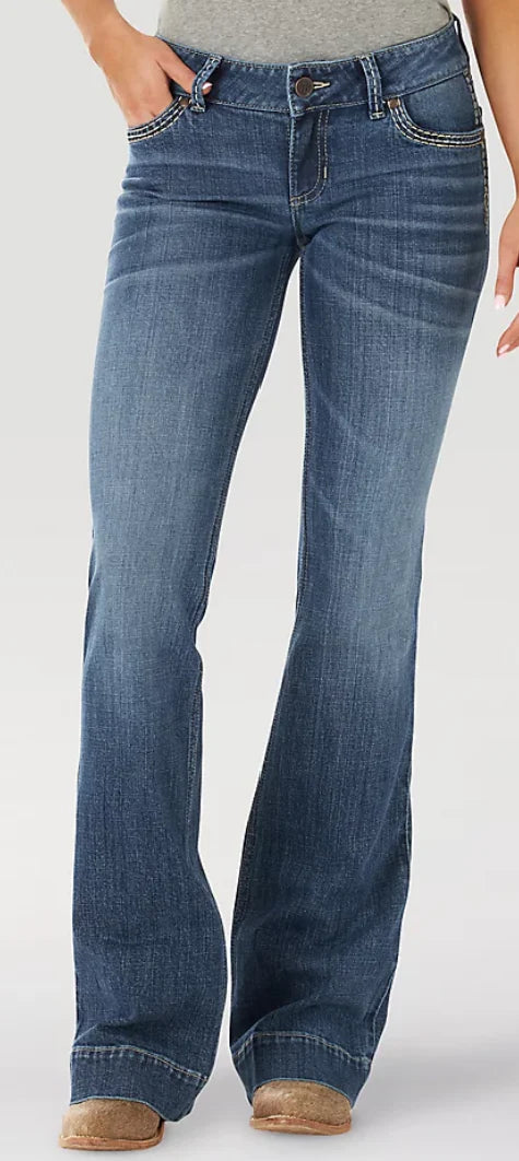 Wrangler® Retro® Sadie Trouser Jean - Low Rise - 112317287