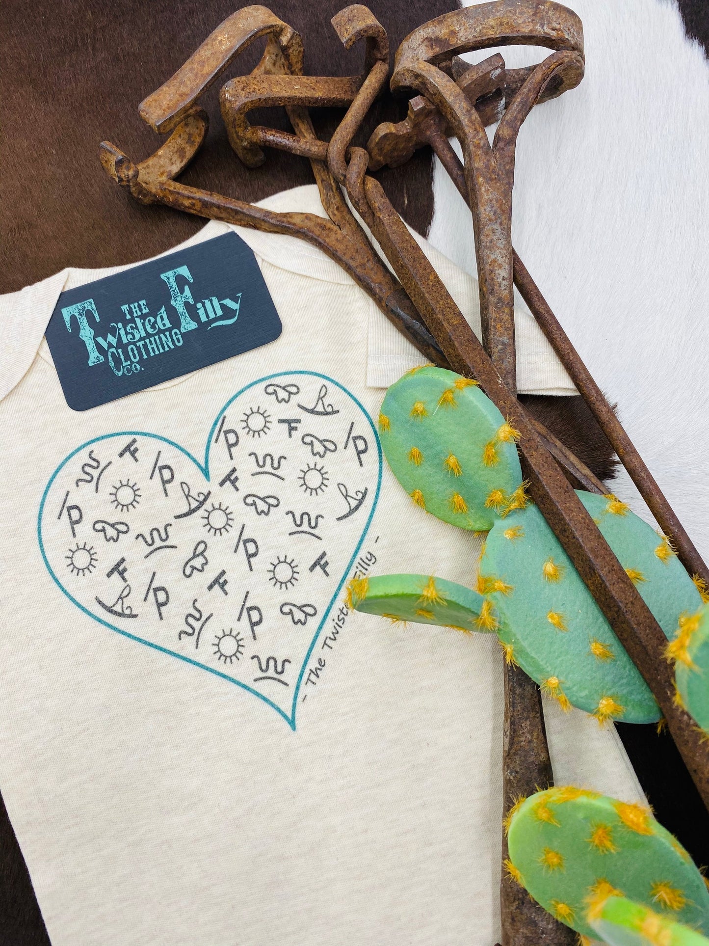 The Branded Heart - S/S Infant One Piece