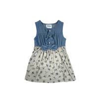 DENIM & BRAND DRESS-4T
