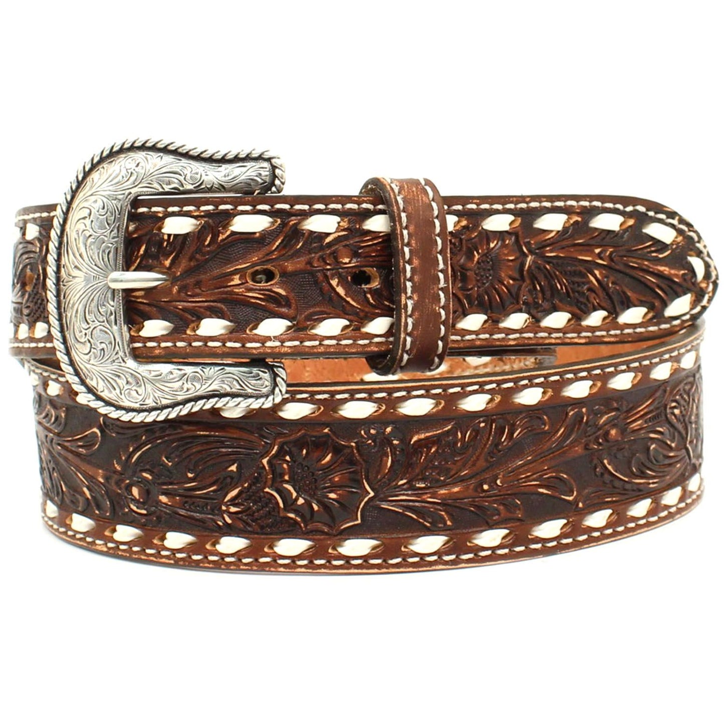 Nocona Mens Western Scrolling Cheyenne Belt - N2300802