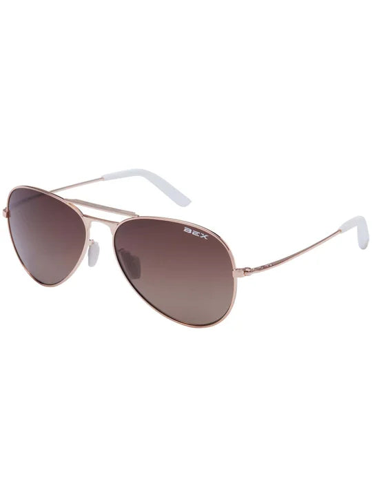 BEX WESLEY RG/BRN SUNGLASSES