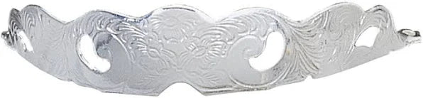 HEEL CAP FILIGREE SILVER