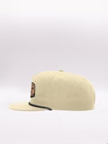 Beige Duck Camo Patch Rope Snapback