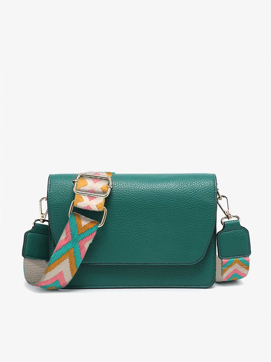 Jen & Co. - Noah Flapover Crossbody – Guitar Strap Bag | M2278