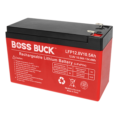 Boss Buck Lithium Battery - 12V, 10.5 Mah