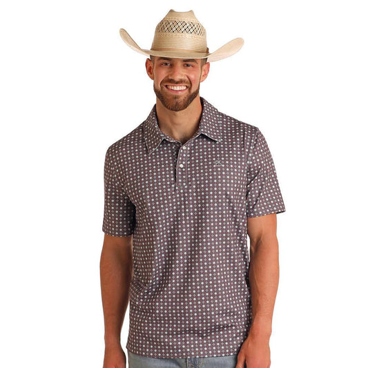 05702 Mens SS Polo Snap