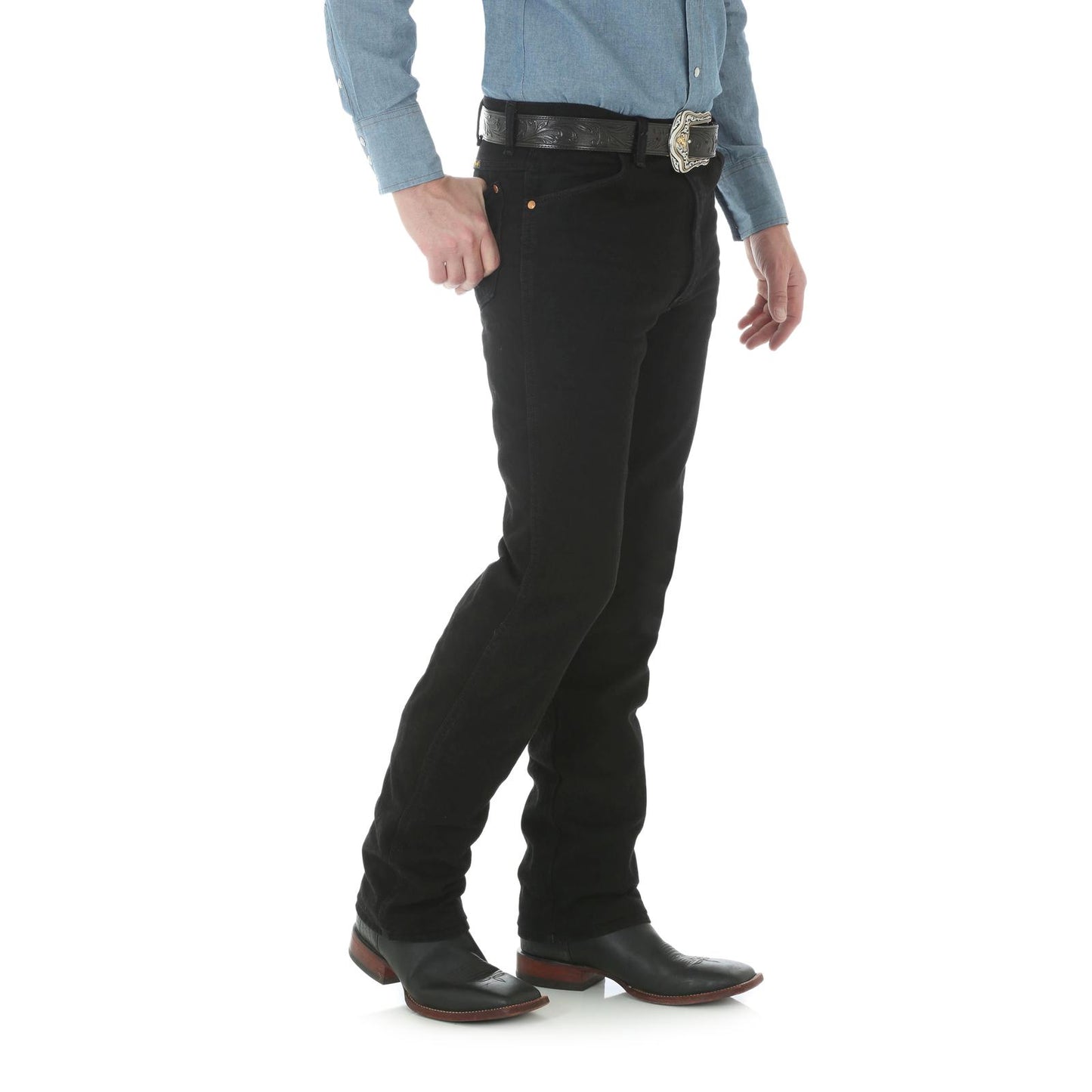 Cowboy Cut® Slim Fit Shadow Black