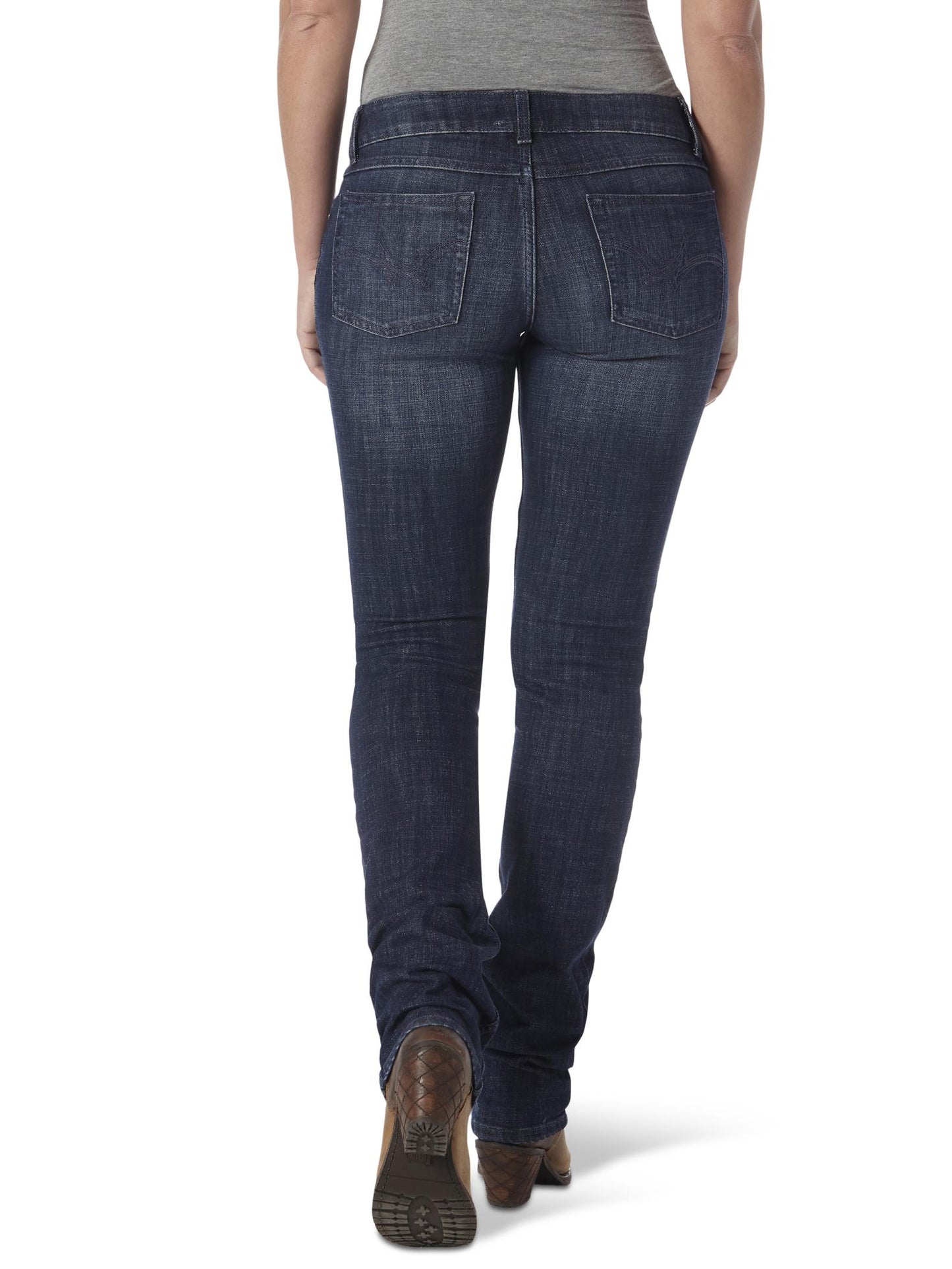 Wrangler® Straight Leg Jean - Mid Rise