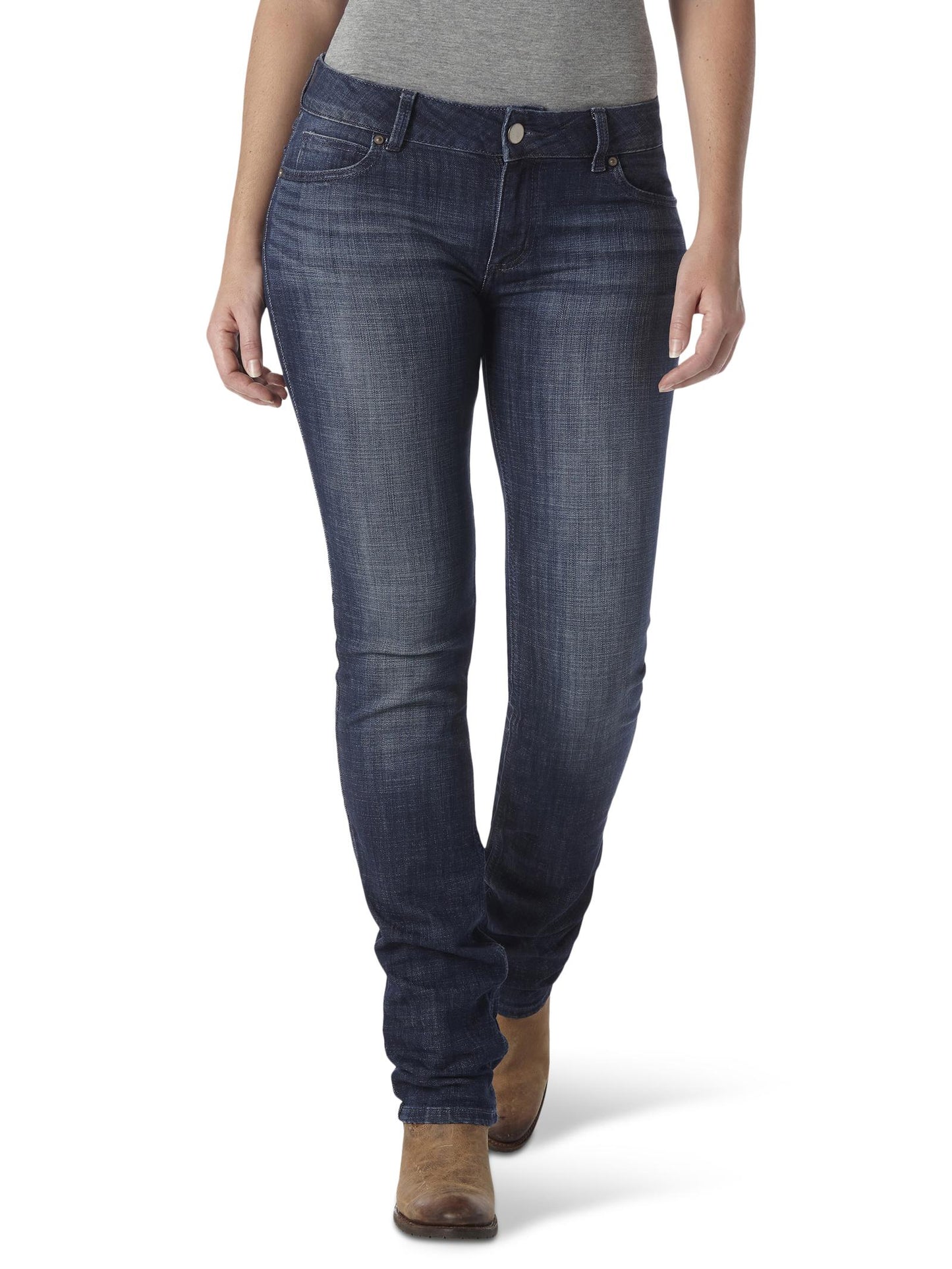 Wrangler® Straight Leg Jean - Mid Rise