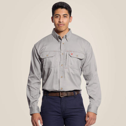 FR Solid Vent Work Shirt - 10019063