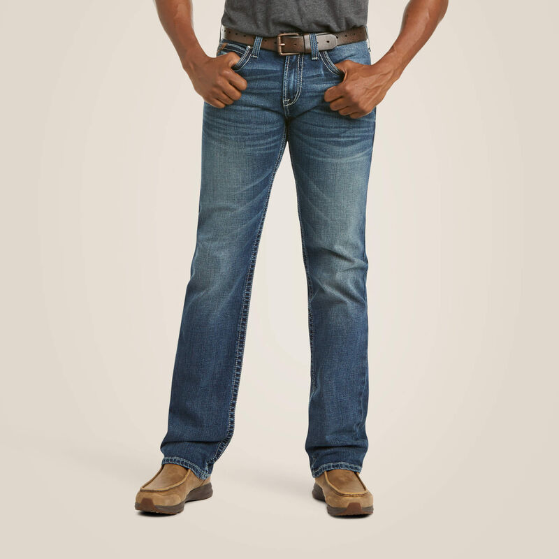M7 Rocker Stretch Coltrane Stackable Straight Leg Jean - 10027748