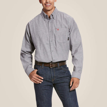 FR Solid Twill DuraStretch Work Shirt - 10027885