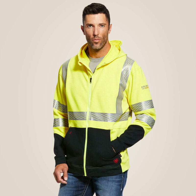 FR Hi-Vis Full Zip Hoodie - 10027912