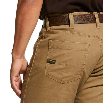 Rebar M4 Relaxed DuraStretch Made Tough Stackable Straight Leg Pant - Field Khaki - 10030239