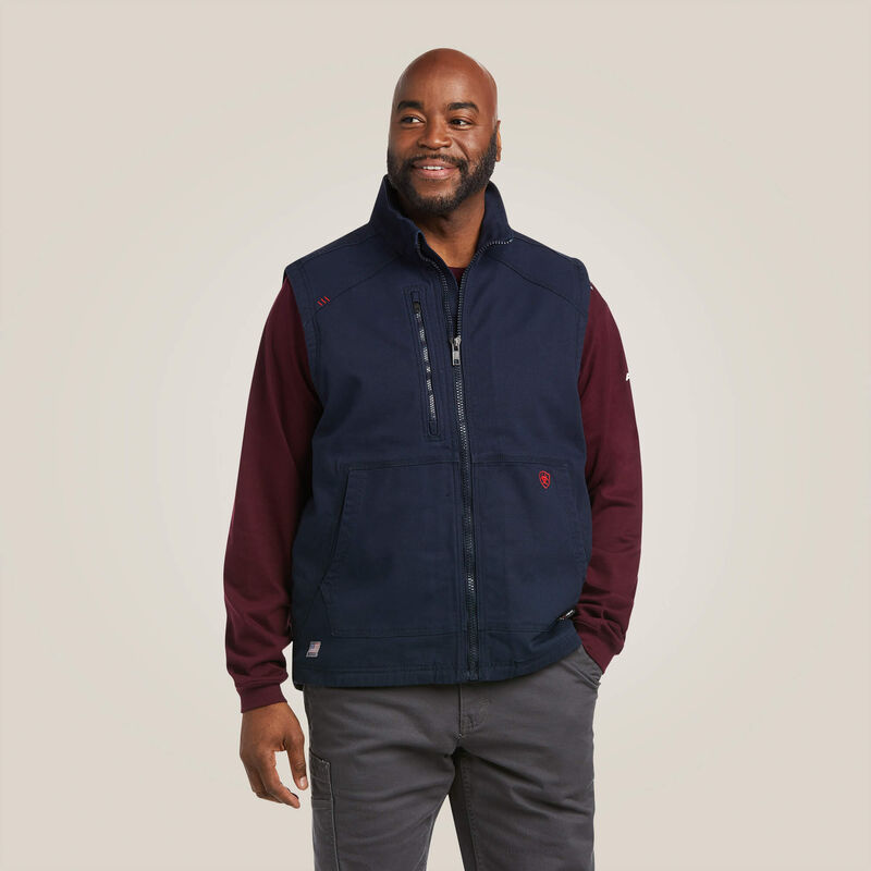 FR DuraLight Cordura Canvas Vest - Navy - 10037641