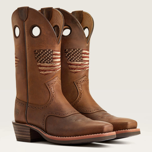 Ariat Roughstock Patriot Western Boot - 10040348