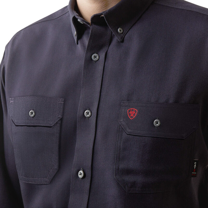 FR Air Inherent Work Shirt - Navy Heather - 10040899