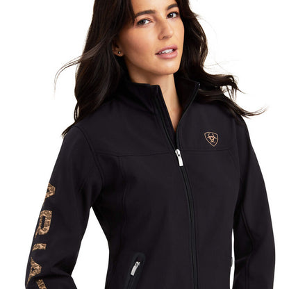 New Team Softshell Jacket - Black/Leopard - 10041278