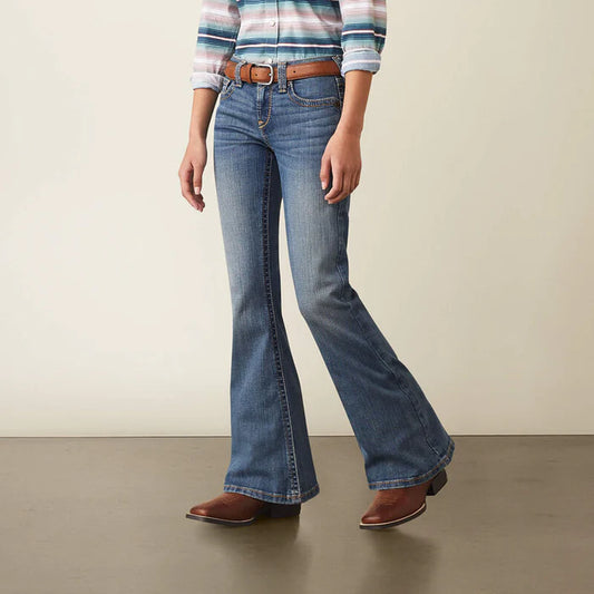 Ariat Girl's REAL Hallie Flare Jean