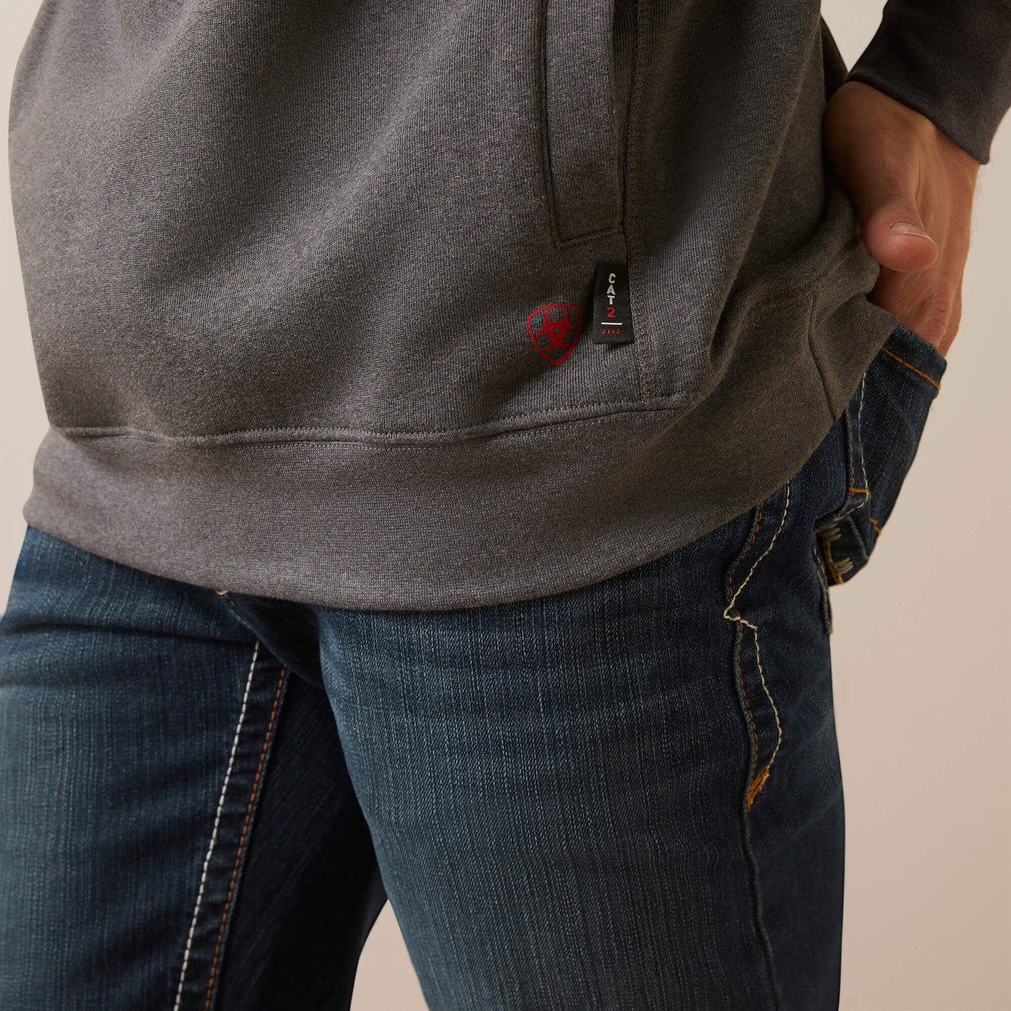 FR Rev Pullover Hoodie - Charcoal Heather - 10046643