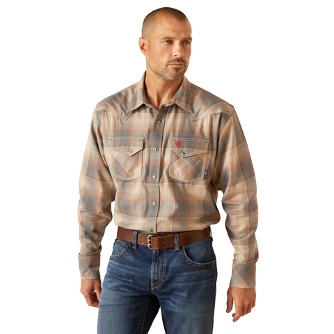 FR  Excalibur  Retro Fit Snap Work Shirt - 10048449