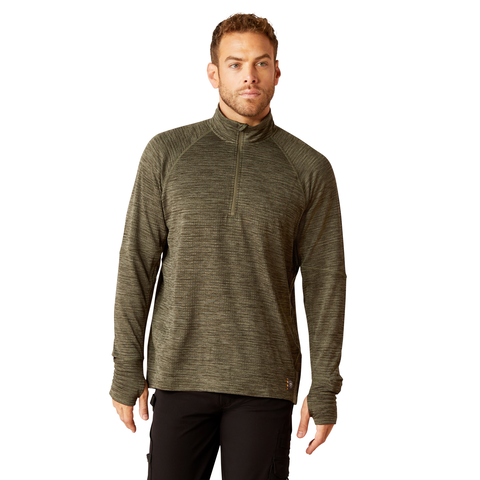 Rebar Gridwork Baselayer 1/4 Zip T-Shirt - 10052998