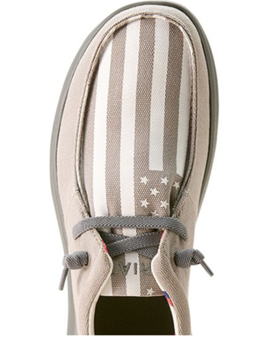 Hilo Shoe - GREY / AMERICAN FLAG - 10053673