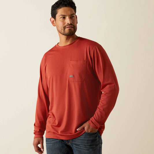 MNS Rebar Heat Fighter Staple T-Shirt CHILI OIL - 10059248