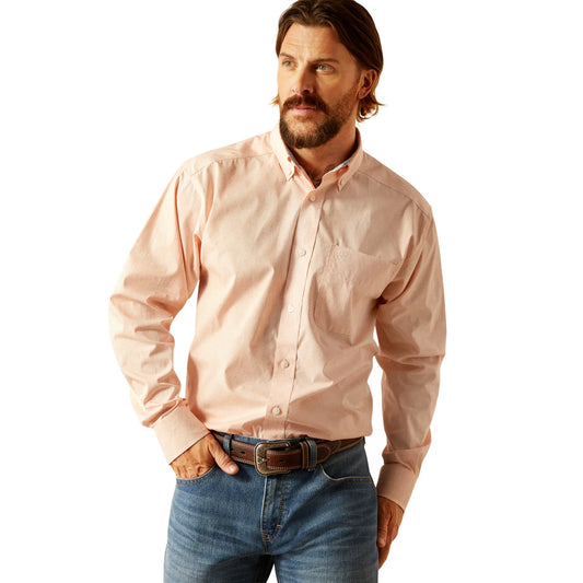 MNS Wrinkle Free Ashton Classic Fit Shirt PINK -10054688