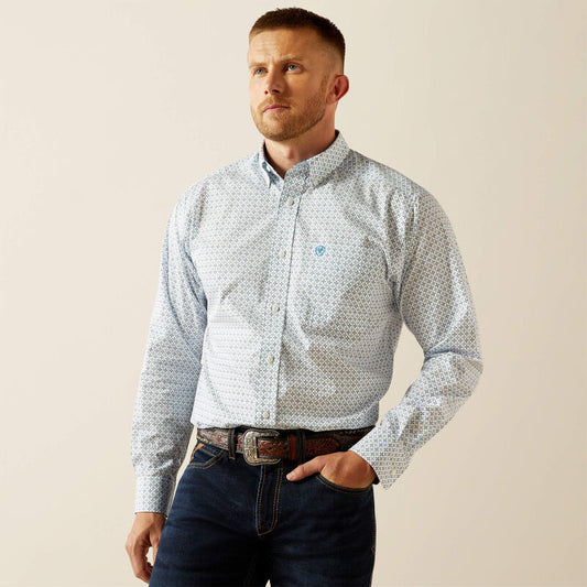 MNS Wrinkle Free Baker Classic Fit Shirt-10054722