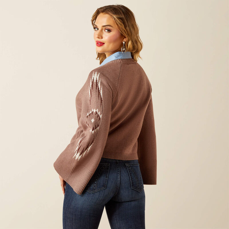 Caravan Sweater - Toasted Coconut Melange