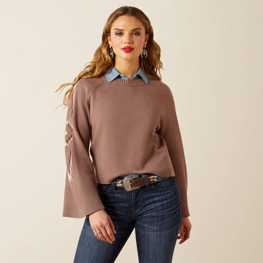 Caravan Sweater - Toasted Coconut Melange