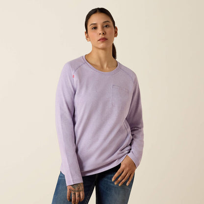 FR Air Crew T-Shirt -Purple Ash Heather