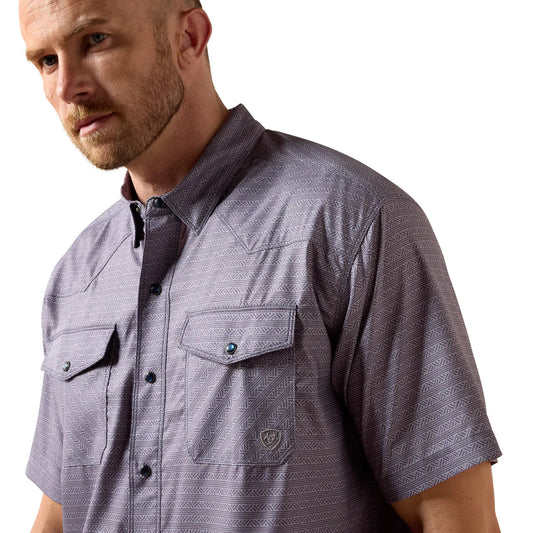 Printed Western VentTEK Classic Fit Snap Shirt