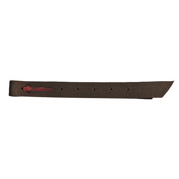 Brown Nylon Off Billet, 1-3/4" X 39" - Durable Horse Tack