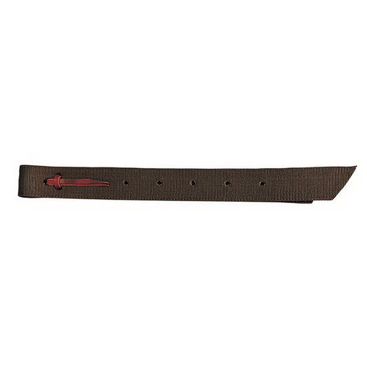Brown Nylon Off Billet, 1-3/4" X 39" - Durable Horse Tack