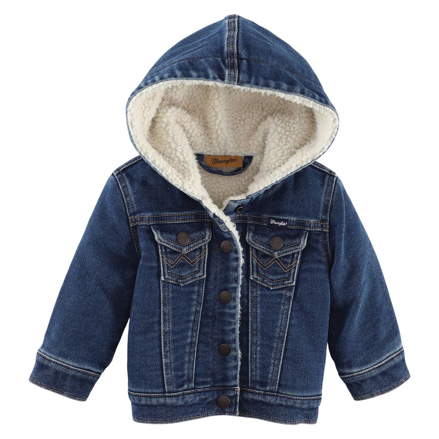 Wrangler® Baby Girl Jacket - Blue Denim