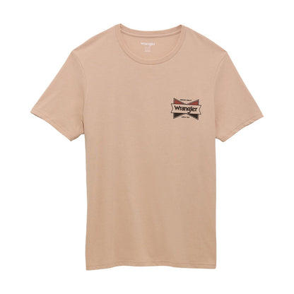 Wrangler® Graphic Short Sleeve T-shirt - Regular Fit - Moonlight Heather